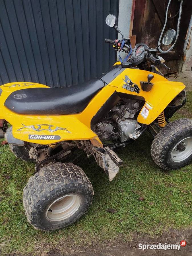 Quad CanAm DS 250 pomorskie Kamienica Szlachecka