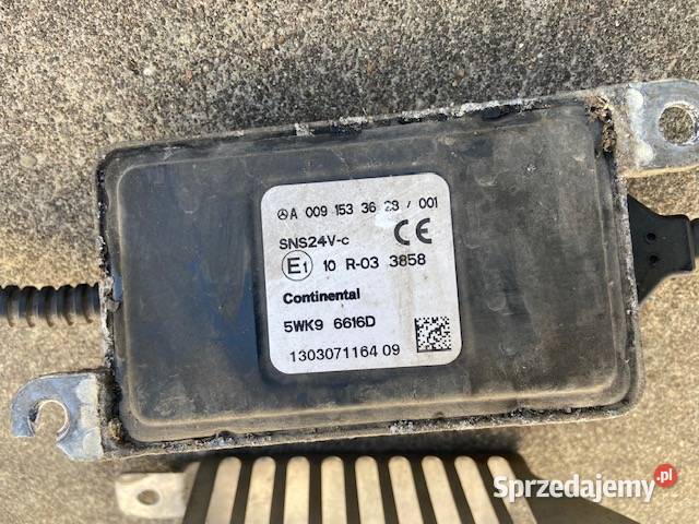CZUJNIK NOX MERCEDES ACTROS ATEGO AXOR EURO 5 Części samochodowe