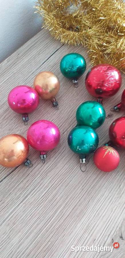 Ozdoby choinkowe prl sprzedam