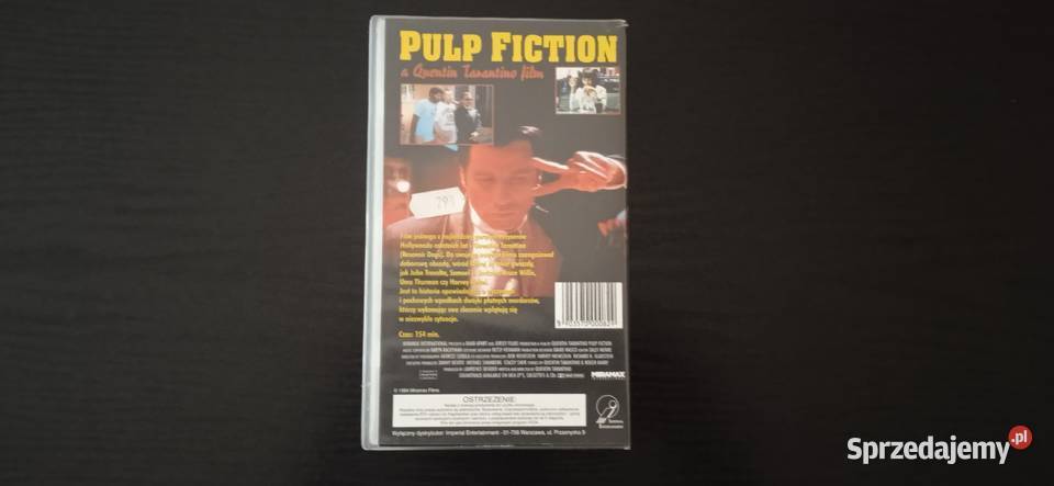 Pulp Fiction Kaseta VHS Zielona Góra