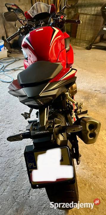 Honda CBR500R A2 2019 niski przebieg Polski 6300km Szczecin