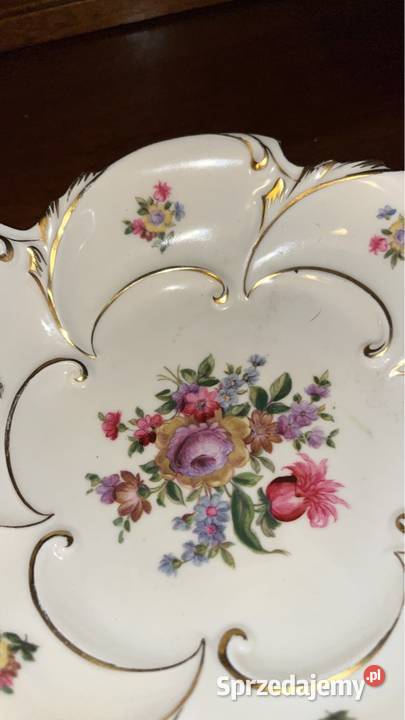 Patera z bukietem Ilmenau Made in Germany Bial Gdańsk