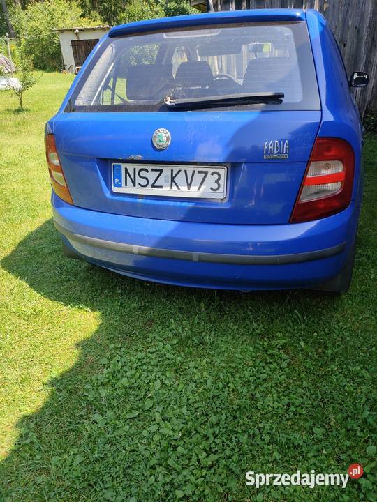 SKODA FABIA 14 MPI 2001r Wesołowo