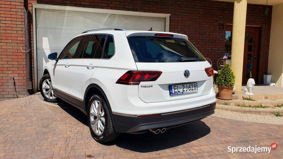 Volkswagen Tiguan 14 TSI 150 DSG Highline światła do jazdy dziennej Aleksandrów Łódzki