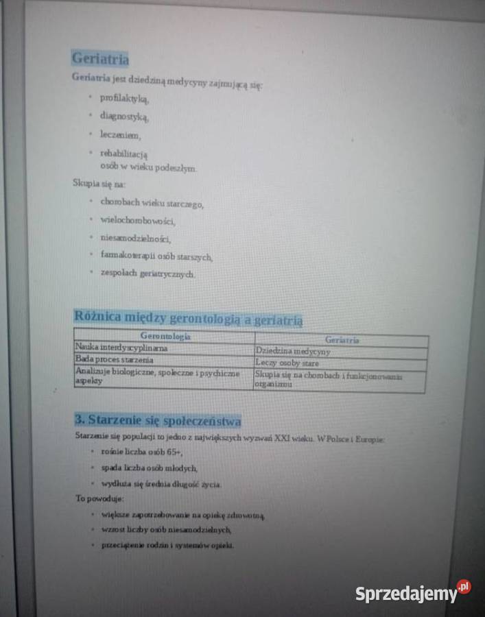 Notatki pielęgniarstwo w pliku pdf mazowieckie