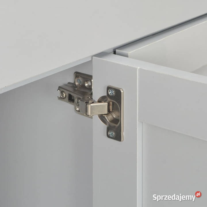 Szafka szara 112 x 35 x 81 WM283743 mazowieckie