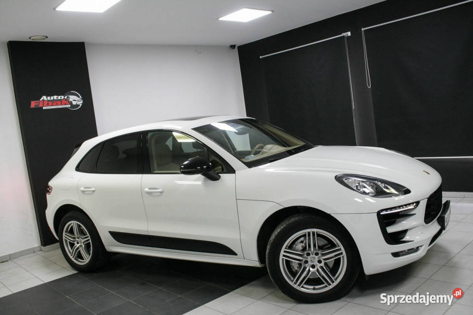 Porsche Macan Macan S30340SkóryPanorama I 2014 napęd 4x4 Motoryzacja łódzkie