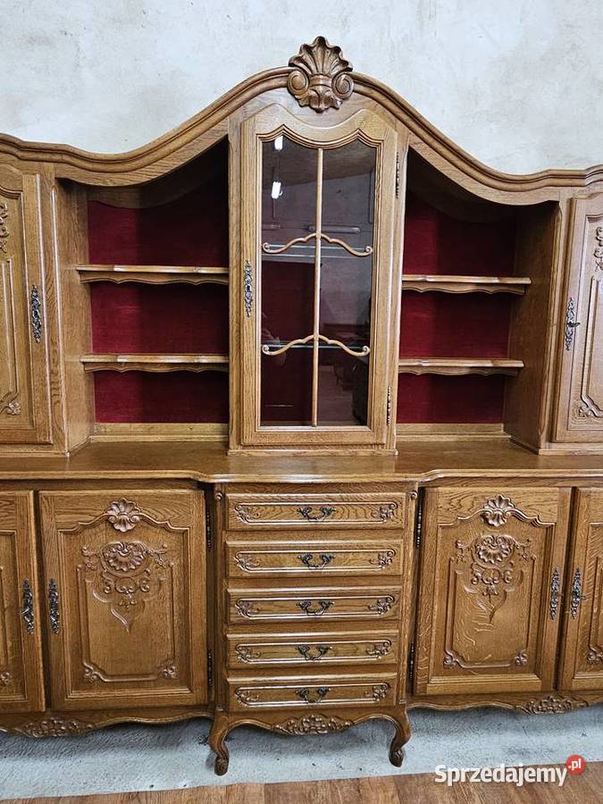 Duży francuski kredens ludwikowski Nowy Sącz