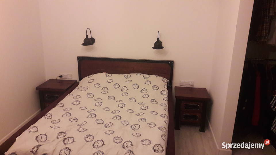 Łożko Industrialne metalowe Loft Warszawa