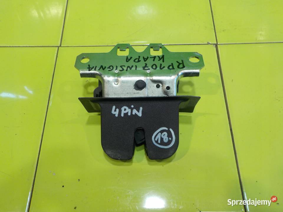 OPEL INSIGNIA A LIFT 14r 5D zamek klapy tyl mazowieckie Suków