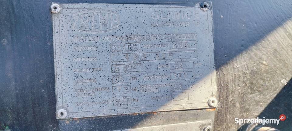 Wózek widłowy GPW 2510 Zremb Gliwice Żarki