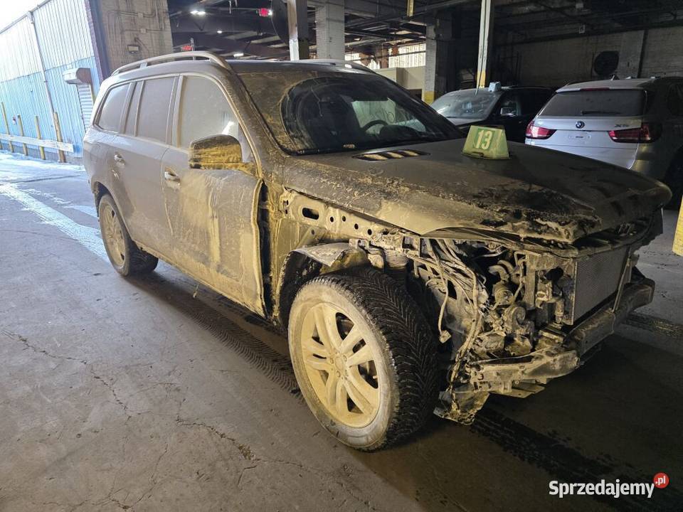 Mercedes GLS 2017 20 AWD uszkodzony w drodze o Żórawina