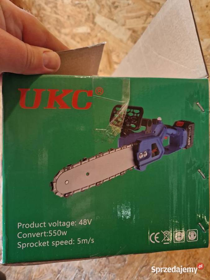 PIŁA ŁAŃCUCHOWA PILARKA AKUMULATOROWA 48V 2 X Głogowa