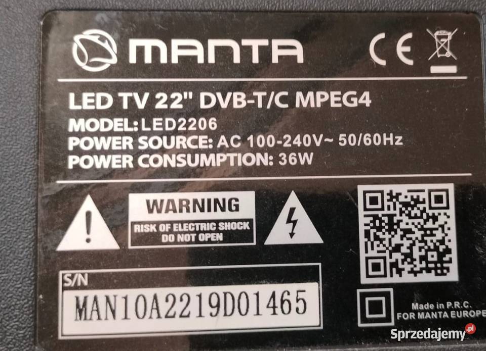 Manta LED2206 22cale Opole