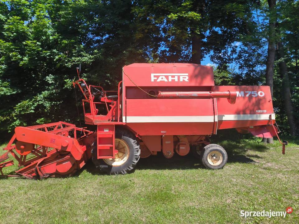 Kombajn Fahr M750 DeutzFahr Deutz-Fahr Korycin