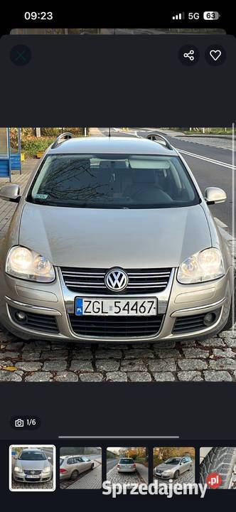 Golf 5 2008r sprzedamzamienie Golf Lubczyna