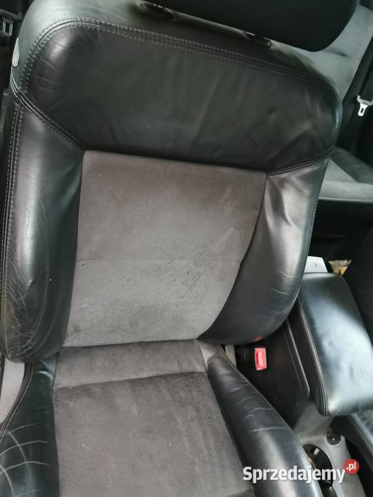 Wnętrze pół skóra Alcantara passat B5 fl 2800cm3 Passat Suchań