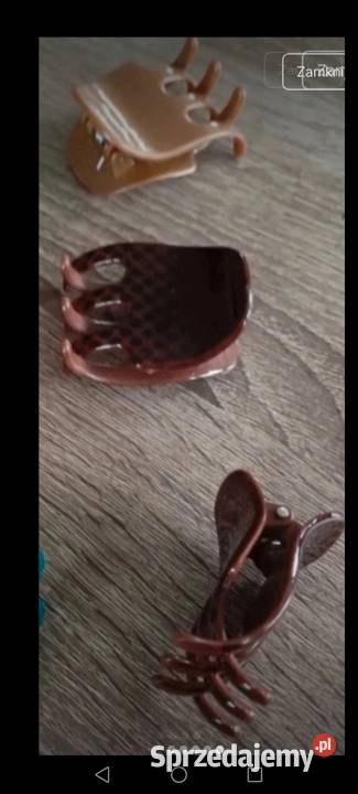 Klamry spinki do włosów zapinki kolorowe 6 sztuk Krosno