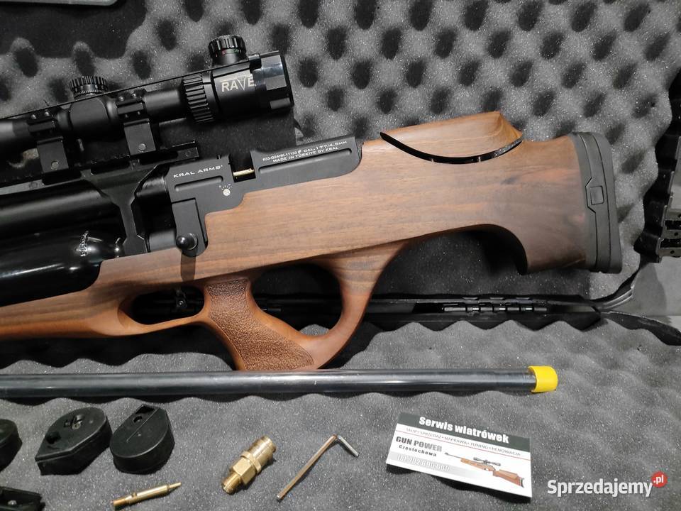 Wiatrówka PCP KRAL Knight NEMESIS 4555mm Częstochowa sprzedam