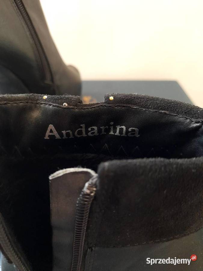 Botki Andarina na koturnie 36 Kozaki Bogatynia