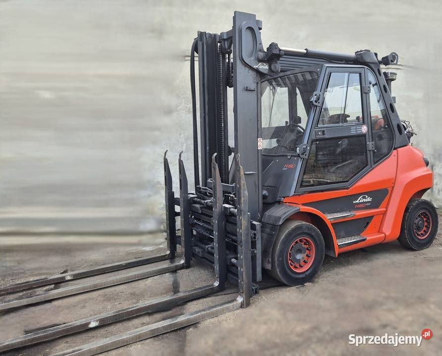 Linde H60 z 2021r kabina klimatyzacja wózek Linde Rybnik