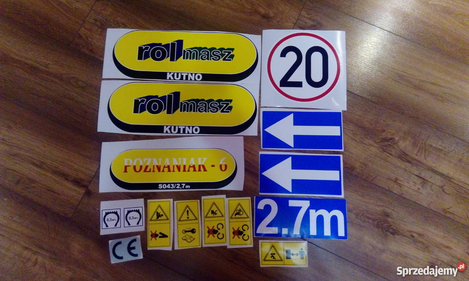 Naklejki siewnik Poznaniak 270m