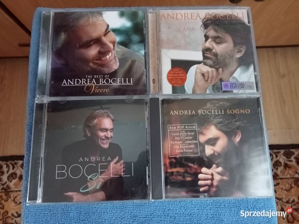 zestaw płyt cdandrea bocelli Nowy Tomyśl