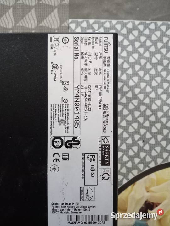 Fujitsu Esprimo D756 Myślenice