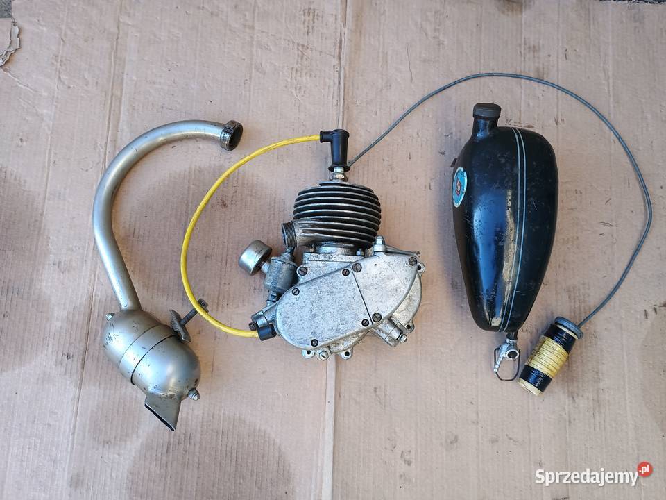 Rower z silnikiem zabytkowy zabyteksilnik KO D4