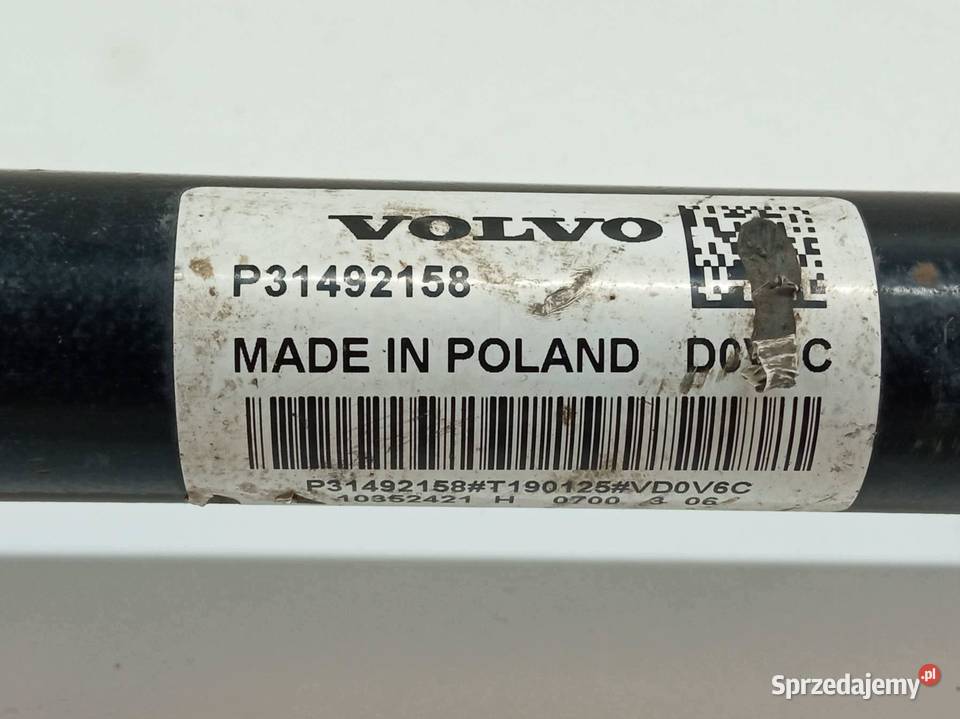 PÓŁOŚ PRAWY TYŁ 20 B T8 31492158 Volvo XC 90 II