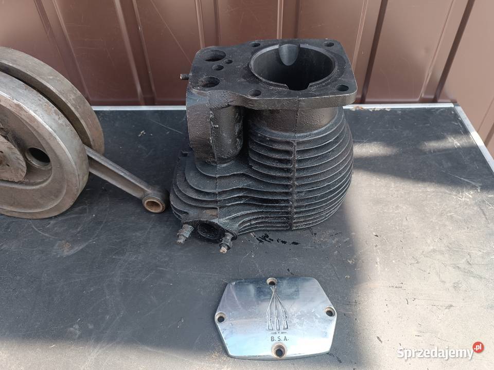 BSA M20 Cylinder Wał idealne Cylindry, głowice, pierścienie mazowieckie Warszawa