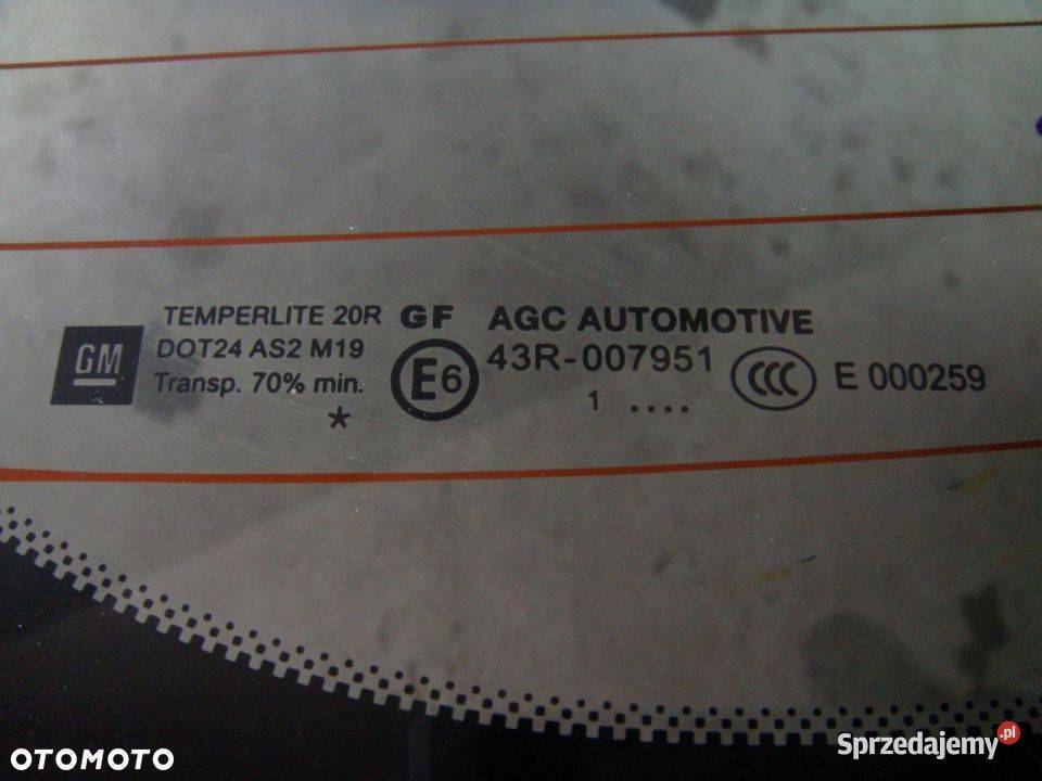 KLAPA BAGAŻNIKA OPEL INSIGNIA HB 2011 Włoszczowa