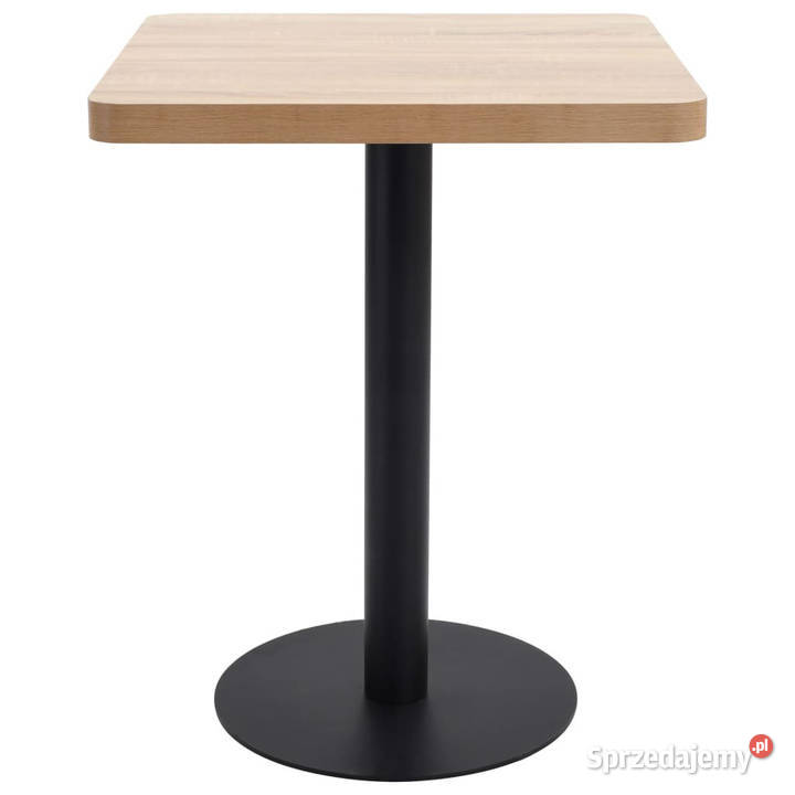 Stolik bistro jasnobrązowy 60x60 MDF WM286430 Warszawa sprzedam