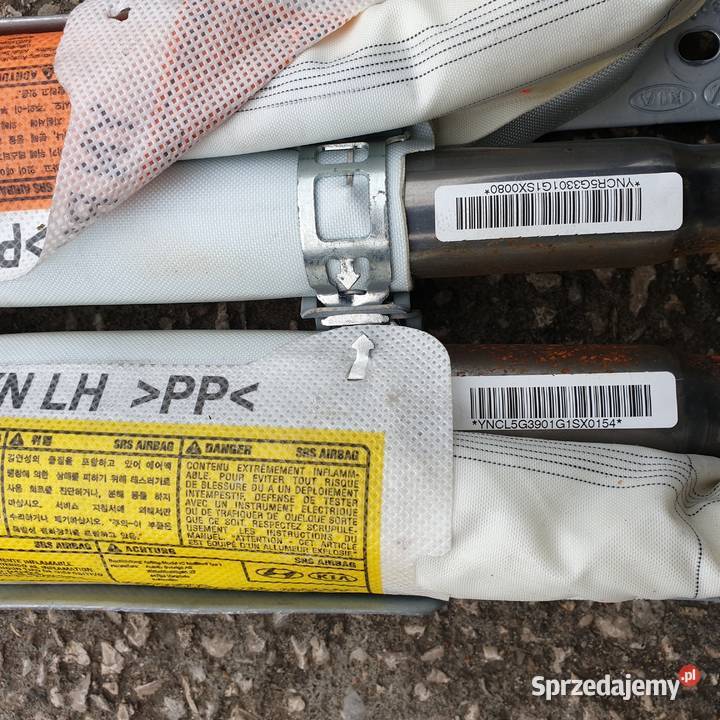 HYUNDAI IX20 KIA VENGA AIRBAG KURTYNA LEWA PRAWA Łochowice sprzedam