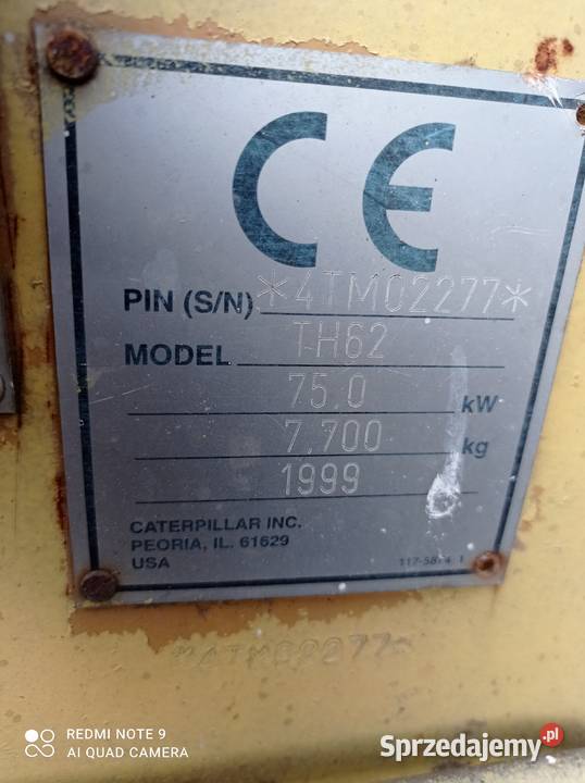 Caterpilar TH 62 Koparko ładowarki Stargard