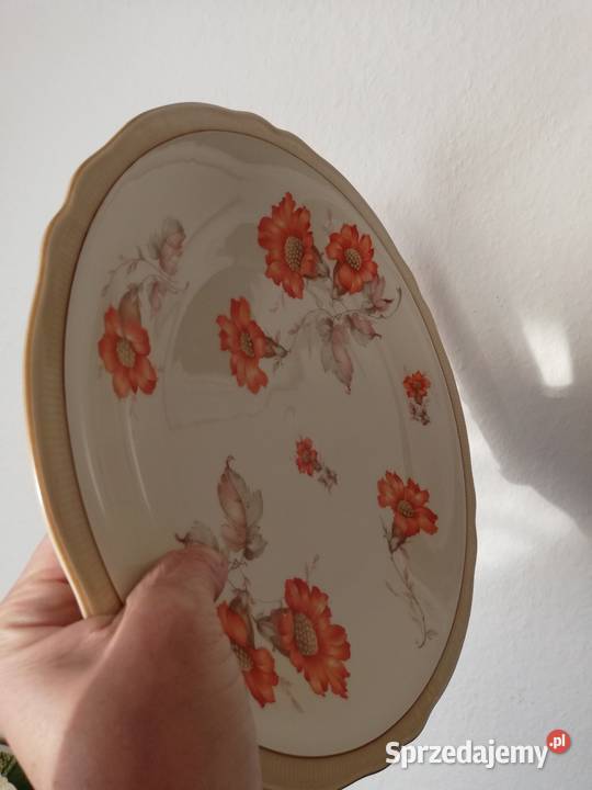 Patera Schumann porcelana ecru średnica30 Gorlice