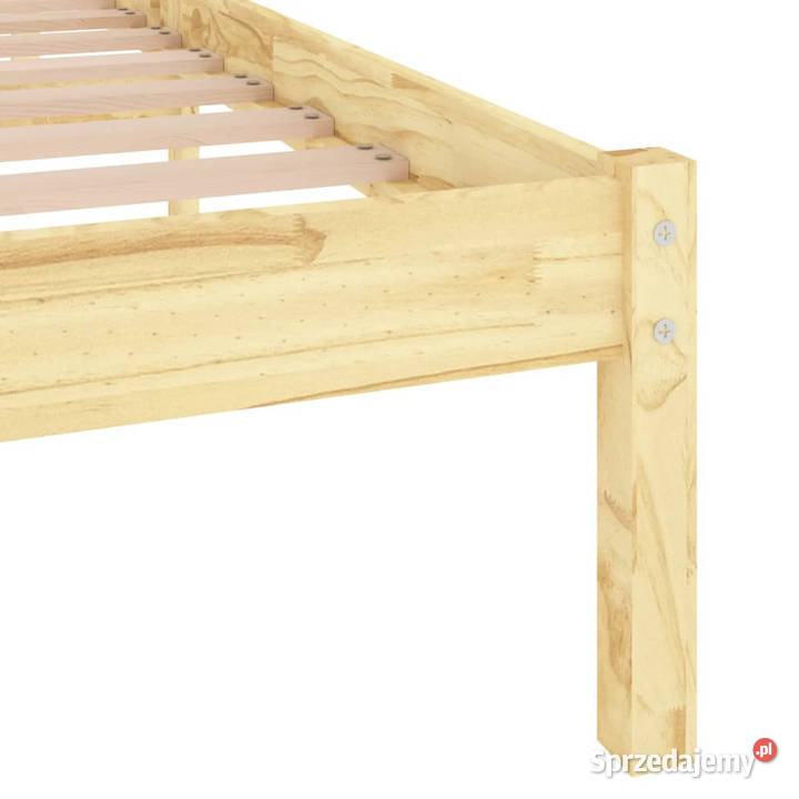 Rama łóżka lite drewno sosnowe 200x200 WM810037 Łóżka Warszawa sprzedam