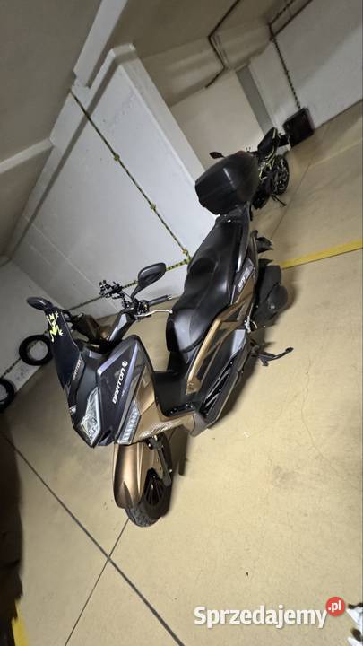Barton B 125 Maxi Skuter Zadbany Kufer bezwypadkowy mazowieckie Warszawa