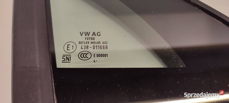 VW TAYRON SZYBA KAROSERYJNA PRAWY PRZÓD