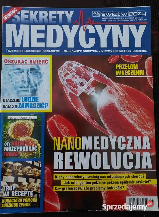 Sekrety Medycyny 52016 Świat Wiedzy Wrocław sprzedam