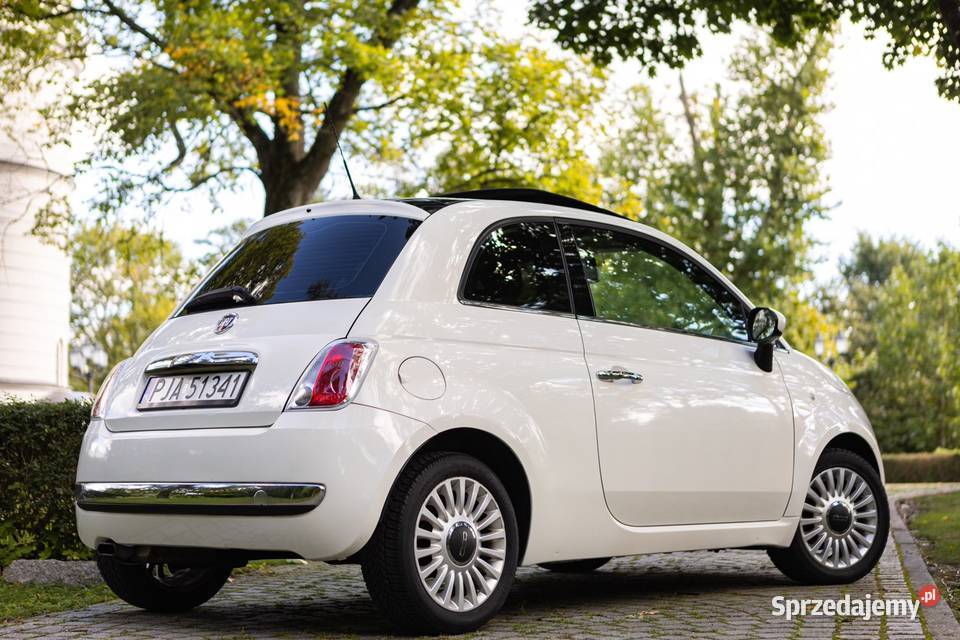 Fiat 500 12 Lounge Panorama Klimatyzacja Jarocin