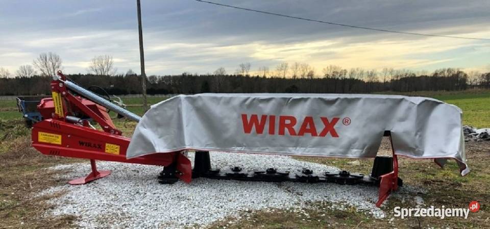 Kosiarka dyskowa łąkowa listwowa kosiarki Wirax Maszyny zielonkowe