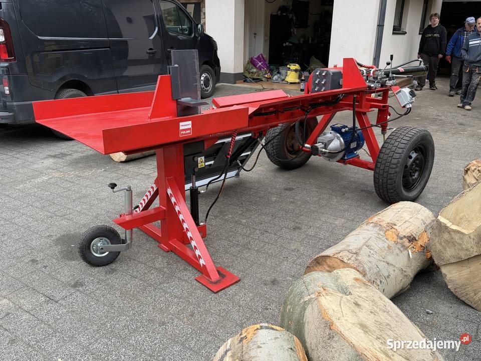 Łuparka hydrauliczna do drewna metrówki Myślenice