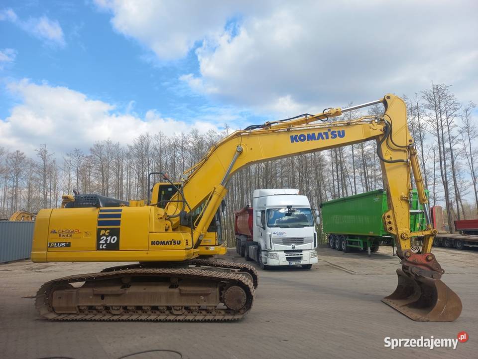 Wypożyczalnia koparki gąsienicowe Komatsu PC Lublin