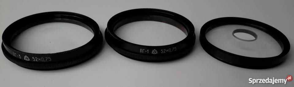Filtry foto fotograficzne fi 52mm i kilka 49 55 sprzedam