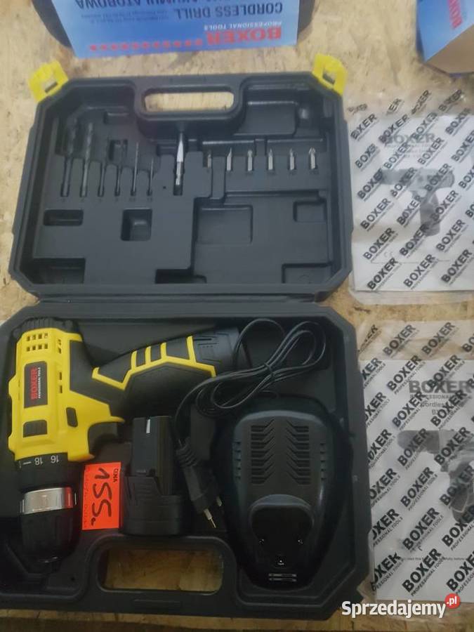 WKRĘTARKA WIERTARKA 18V 2x AKU AKCESORIA BX138 Głogowa