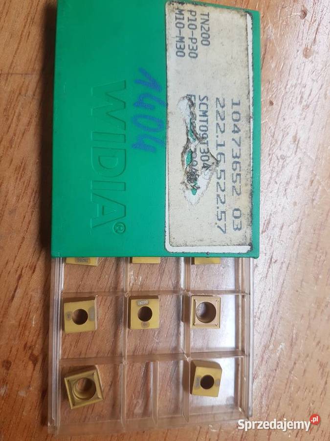 Płytka skrawająca widia SCMT09T304 TN200 P30 M30 Produkcja śląskie Gliwice