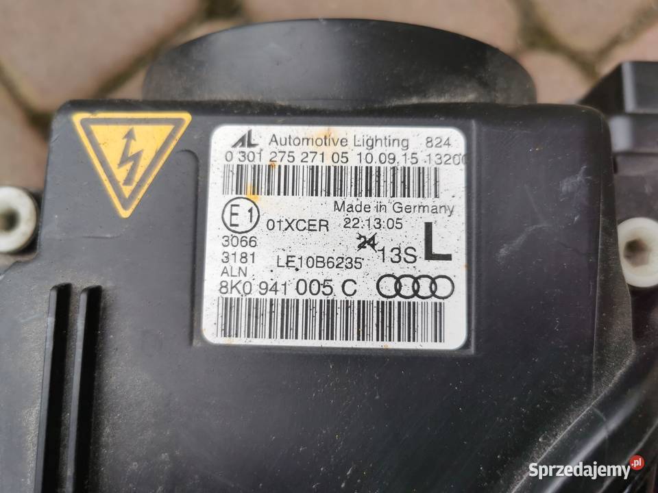 LAMPA AUDI A4 B8 LIFT XENON LEWY 8K0941005C dolnośląskie Świerzawa