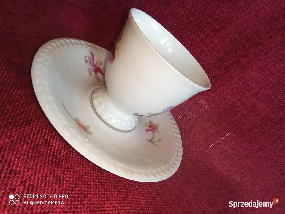 Filiżanka z talerzykiem deserowym CT 1928 r Gdańsk