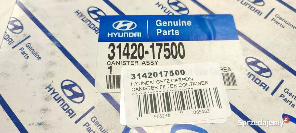 FILTR WĘGLOWY HYUNDAI GETZ 20022009 3142017500 sprzedam